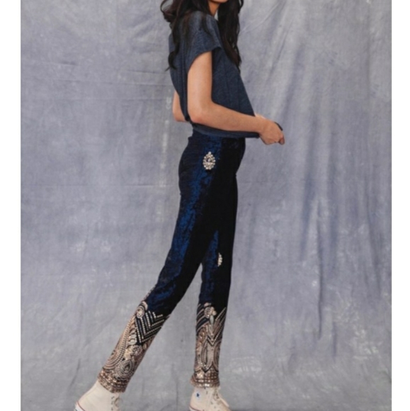 Lenni the Label Instrumental Jeans - navy velvet - Picture 2 of 11